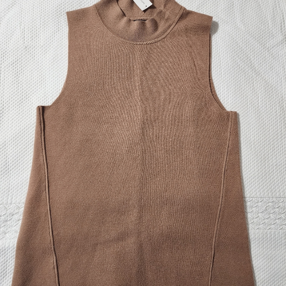 Banana Republic Tan Turtleneck Sweater